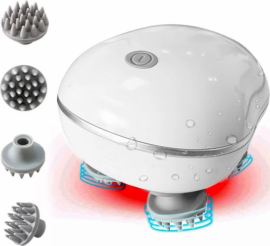 Electric Head Scalp Massager Advance Red Light Therapy for Boost Hair Growth