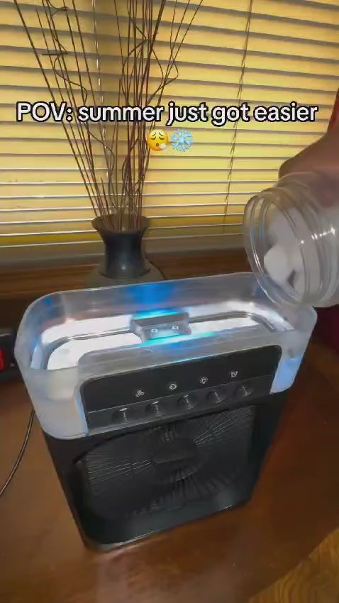 Portable Air cooler Table fan with humidifier
